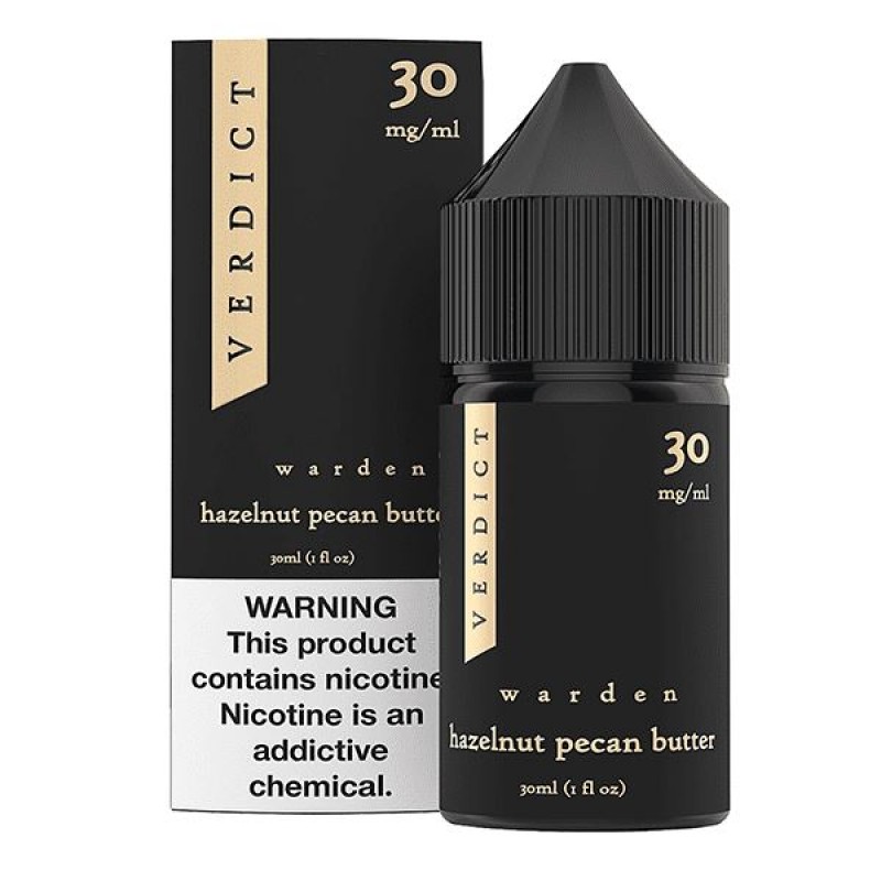 Warden - Hazelnut Pecan Butter by Verdict – Revamped Salt Series | 30mL