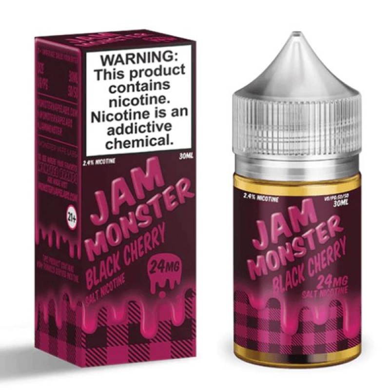 Black Cherry By Jam Monster Salts E-Liquid