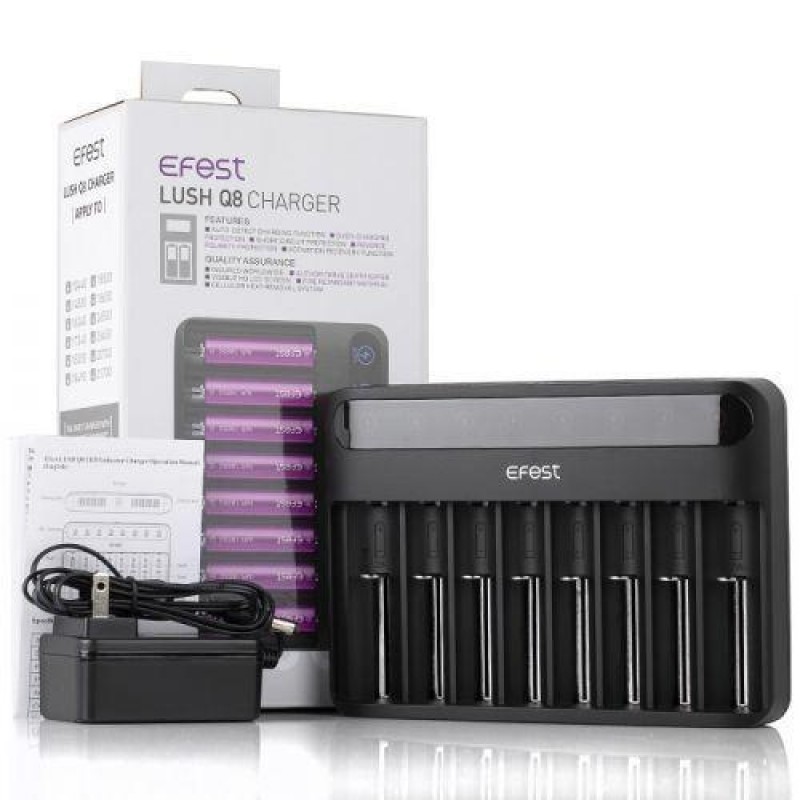 Efest Lush Q8 Intelligent Battery Charger