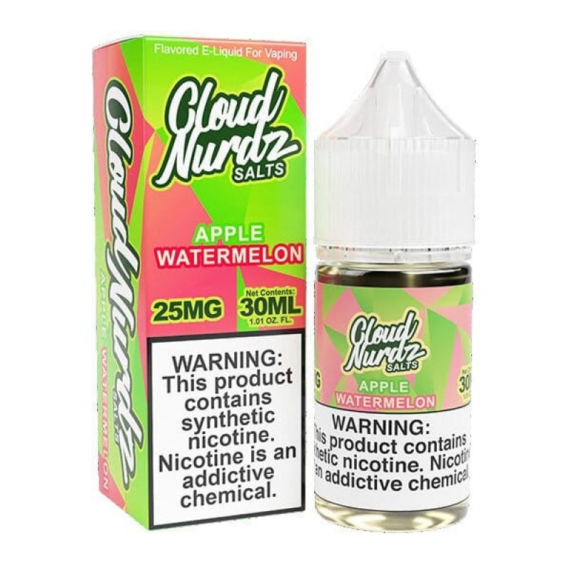 Apple Watermelon by Cloud Nurdz TFN Salt 30ml