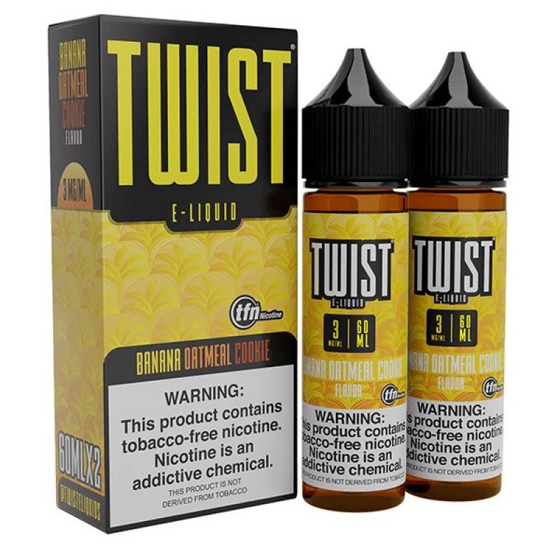 Banana Oatmeal Cookie by Twist TFN Series (x2 60mL...