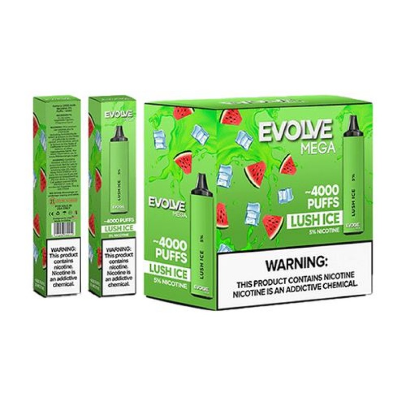 Evolve Mega Disposable | 4000 Puffs | 11mL