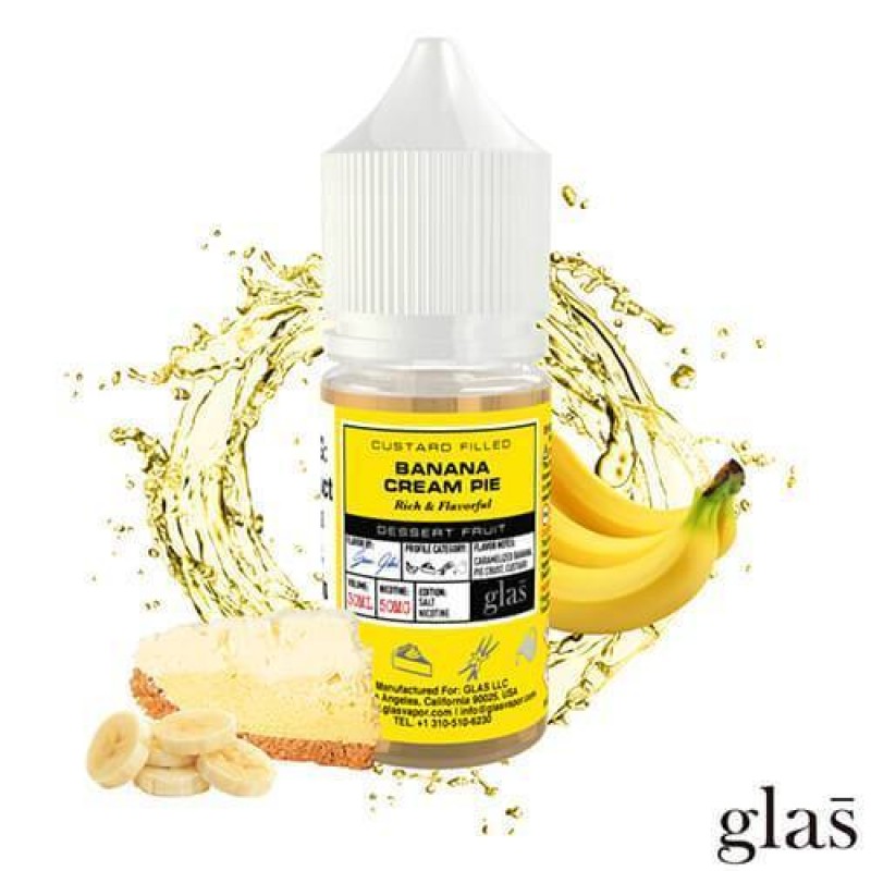 Banana Cream Pie by Glas BSX Salts TFN 30ml