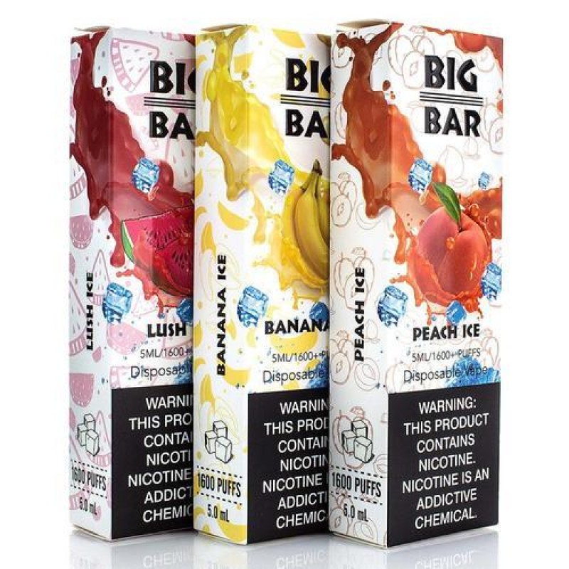 Big Bar 5% Disposable (Individual) - 1600 Puffs