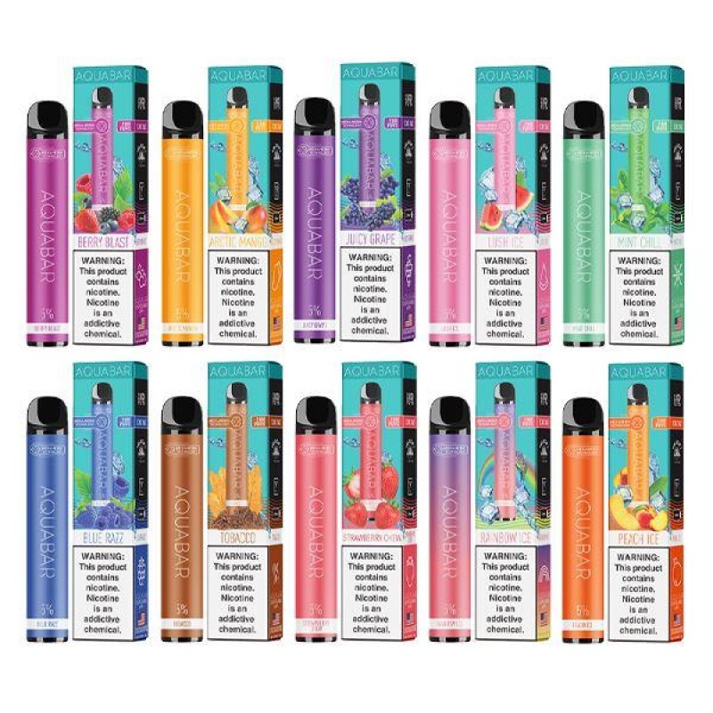 AquaBar Disposable | 2800 Puffs | 7mL