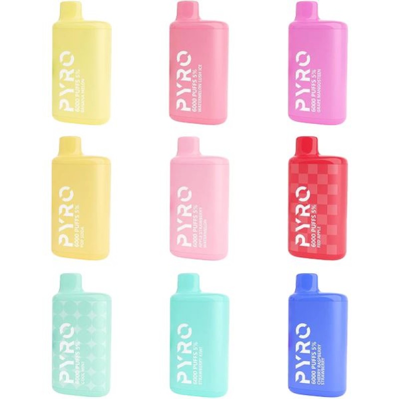 Pyro Disposable | 6000 Puffs | 13ml | 5%