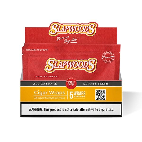 Slapwoods Cigar Wraps – 5 Wraps Single Pack